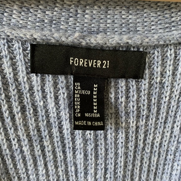 Light Blue Cardigan Forever 21 - Picture 2 of 2